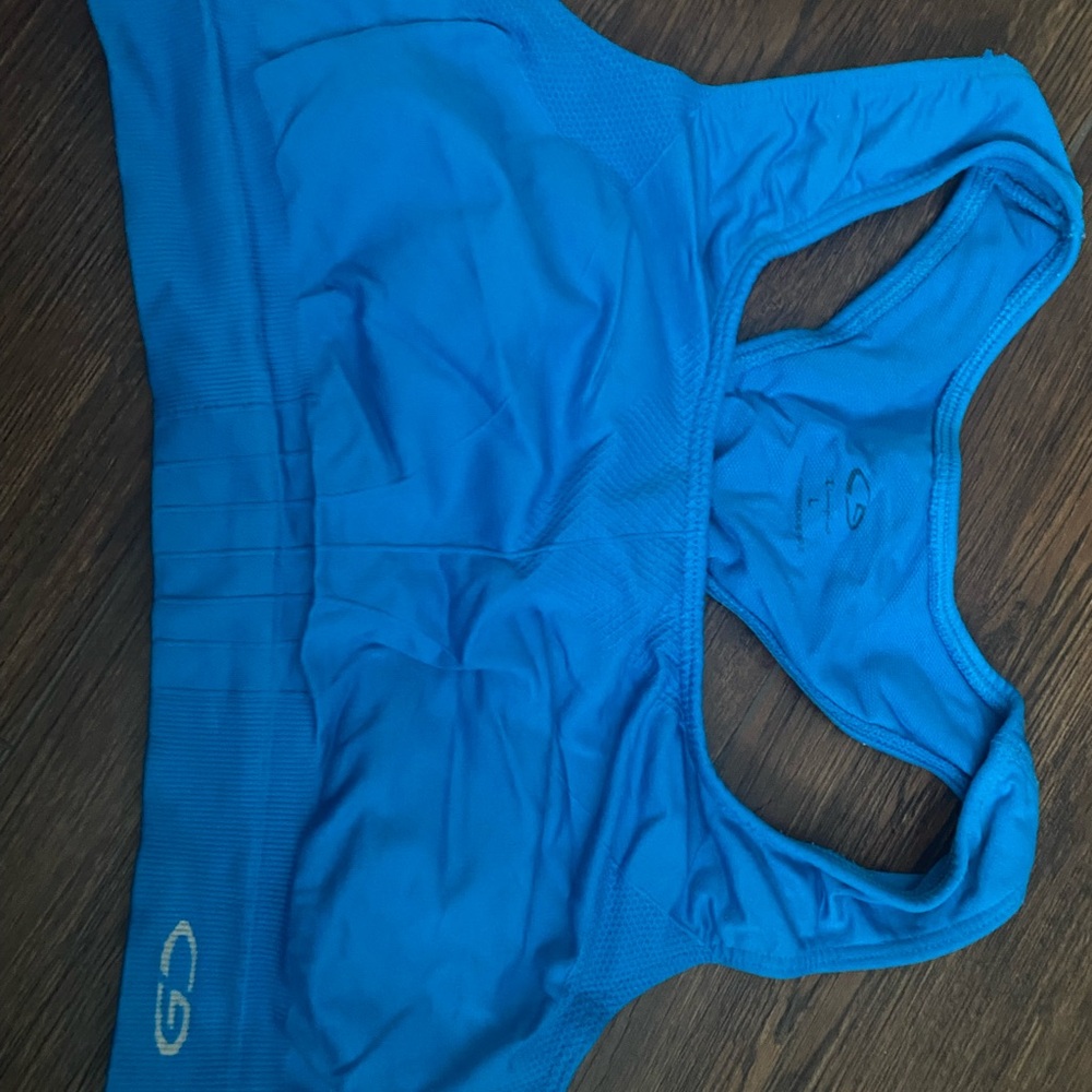Blue Sports Bra